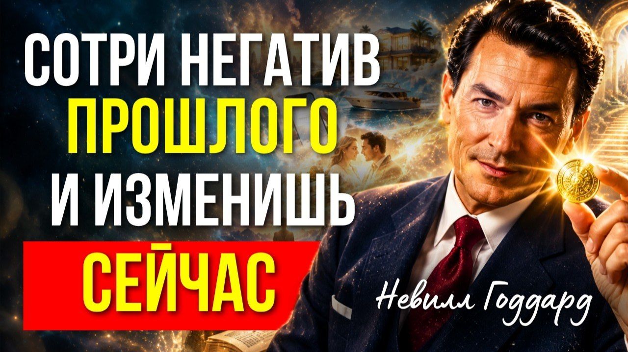 Архив Невилла Годдарда꞉ НЕВЕРОЯТНО, но ТЫ МОЖЕШЬ ИЗМЕНИТЬ ДАЖЕ ПРОШЛОЕ! Просто ПЕРЕСМОТРИ ✨