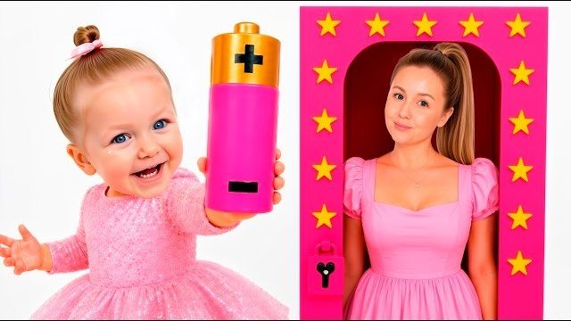 Барби-ЧЕЛЛЕНДЖ для Евы! 100 слоёв игры вместе с Мамой