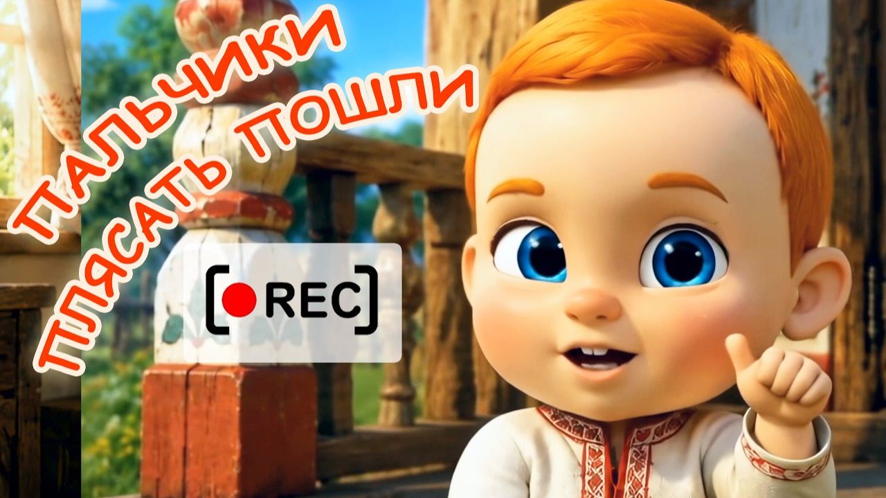 ПАЛЬЧИКИ ПЛЯСАТЬ ПОШЛИ (Пальчик, где ты был) Русская пальчиковая мульт-песенка. 👐 Наше всё [rec]