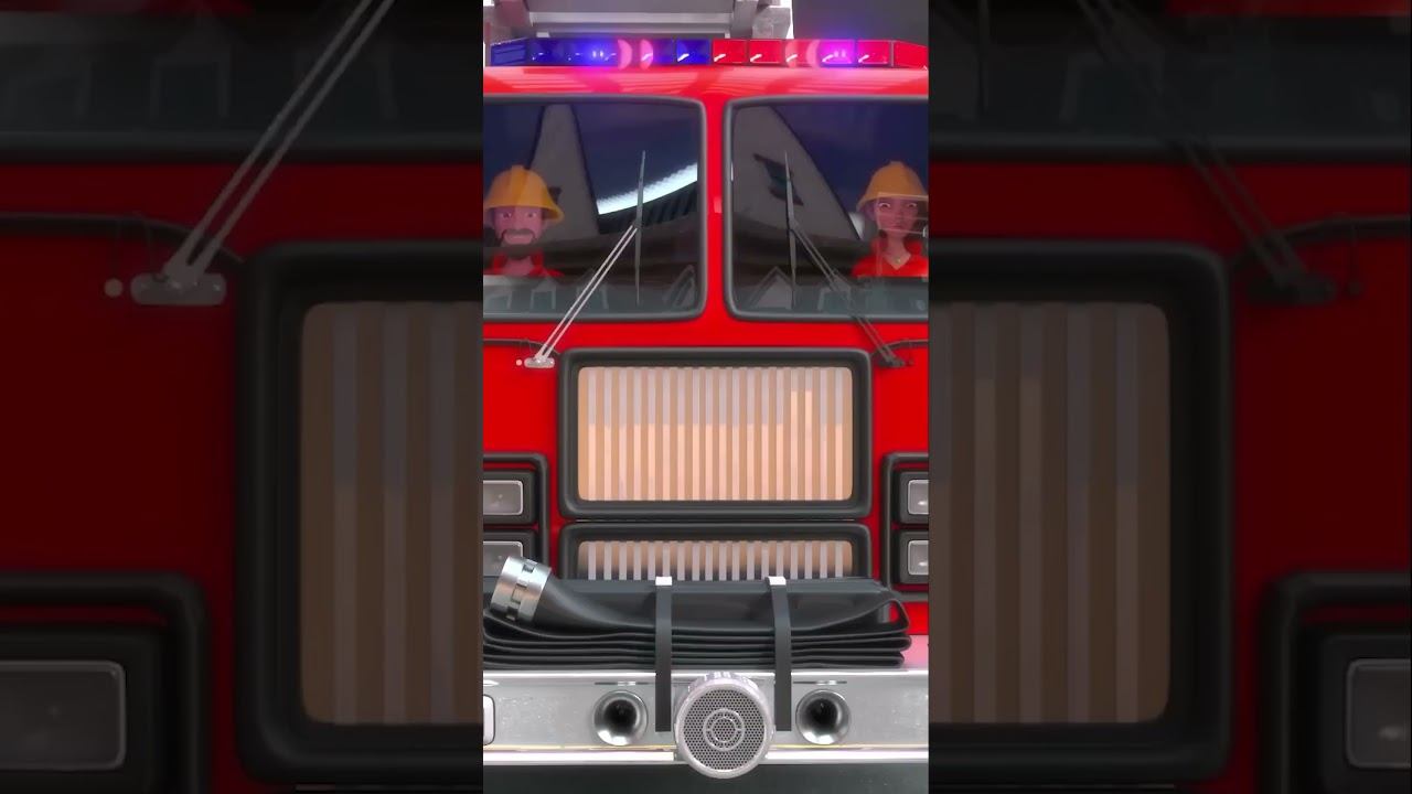 Das Feuerwehrauto 