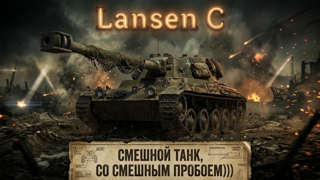 Lansen C - Из анналов ангара, как оно? #танки #миртанков #wot #worldoftanks