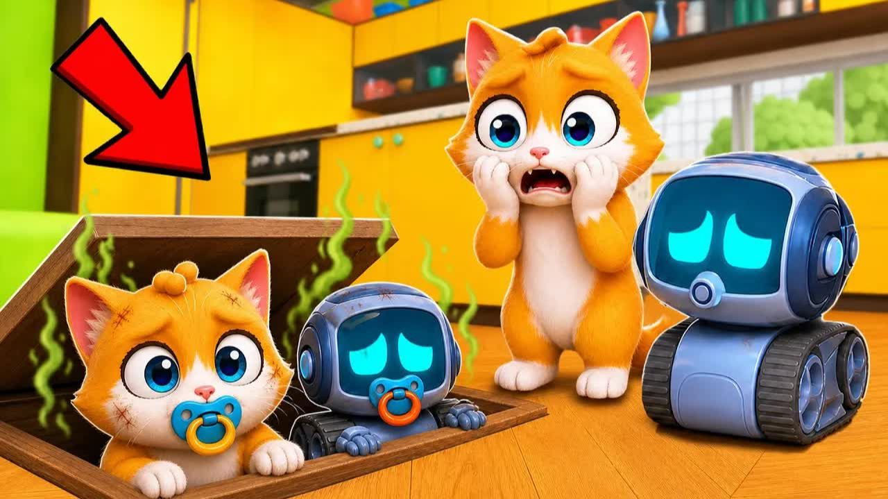 МЫ НАШЛИ НАШИХ ПОТЕРЯННЫХ БРАТЬЕВ И СЕСТЁР ПОД ДОМОМ ГРЭННИ! (Я КОТ В ВР)