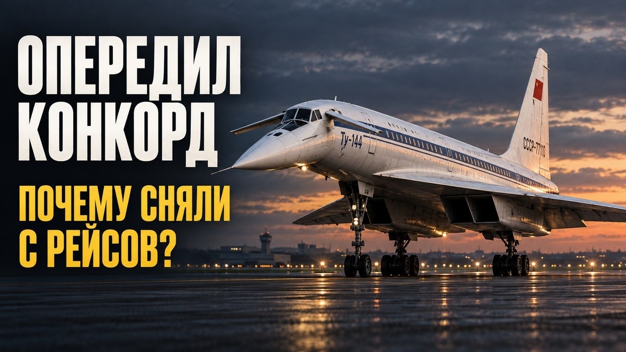 Ту-144: почему советский сверхзвуковой лайнер сняли с рейсов