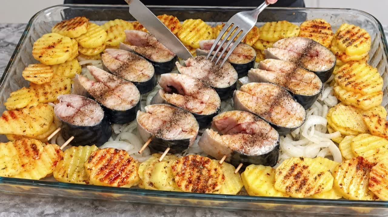 Скумбрия вкуснее лосося 😱 Трюк опытных поваров — рецепт моей бабушки 🐟
