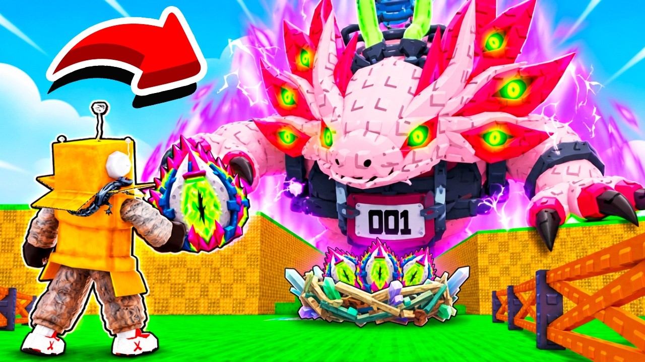 Я УКРАЛ ЯЙЦО СЕКРЕТНОГО Experiment #001 в РОБЛОКС Steal An Egg
