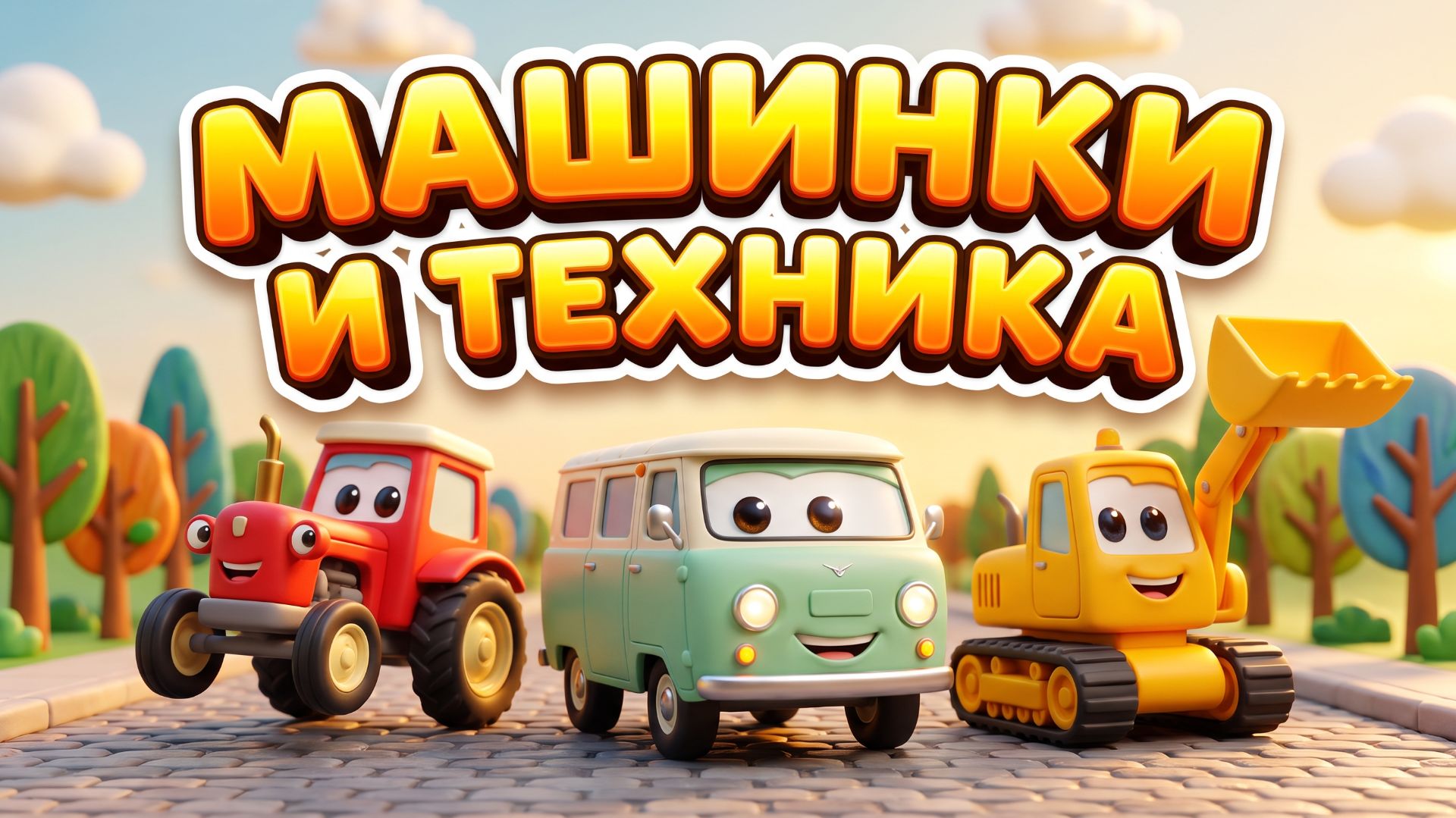 МУЛЬТИК-РАССКАЗ ПРО МАШИНКИ и ТЕХНИКУ от Ля-Ля Лэнд