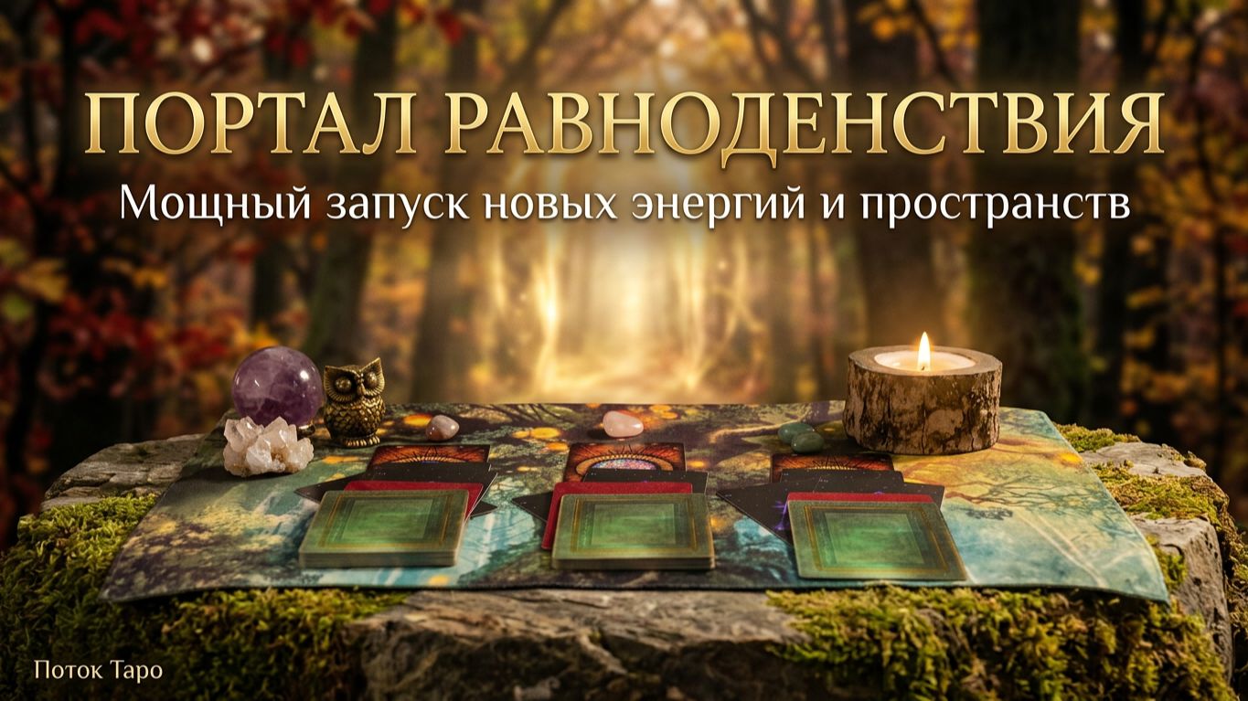 ✨ ЭНЕРГИИ РАВНОДЕНСТВИЯ. Мощный запуск новых жизненных энергий и пространств.