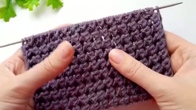 Секрет бабушки, который делает этот узор спицами невероятно простым!