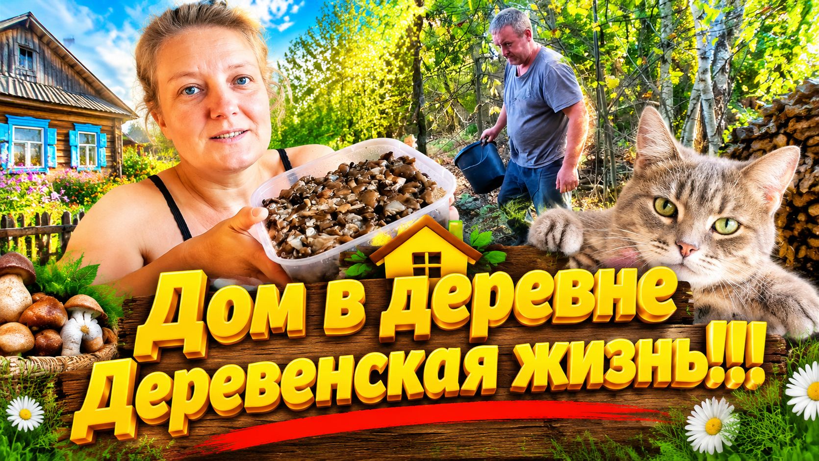 Купили дом в деревне | Деревенская жизнь | Переезд из города в деревню