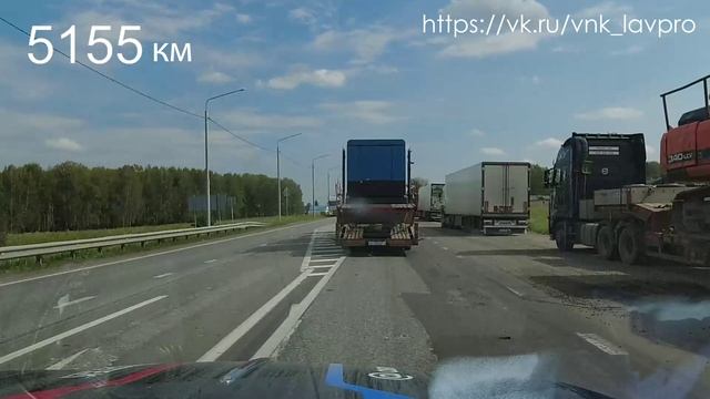 Выборг → Владивосток. 9 973 км. в режиме таймлэпс!