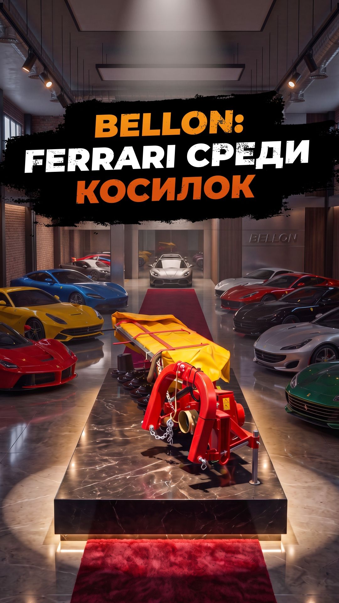 Итальянская королева косилок. 5 фактов о Bellon