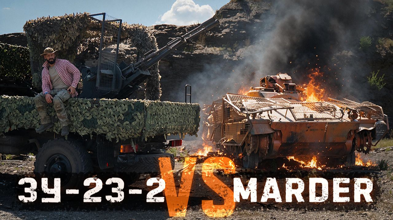 «Адская повозка» против Marder: что показал обстрел из ЗУ-23?