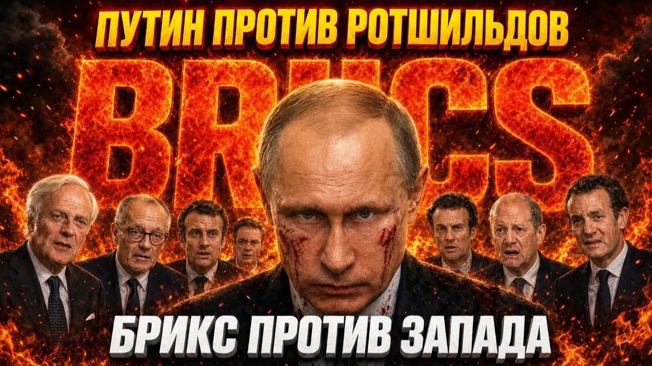 ПУТИН СВЕРГАЕТ МАФИЮ РОТШИЛЬДОВ! БРИКС против Глобалистов из ФРС, МВФ, BIS, Blackrock, Vanguard