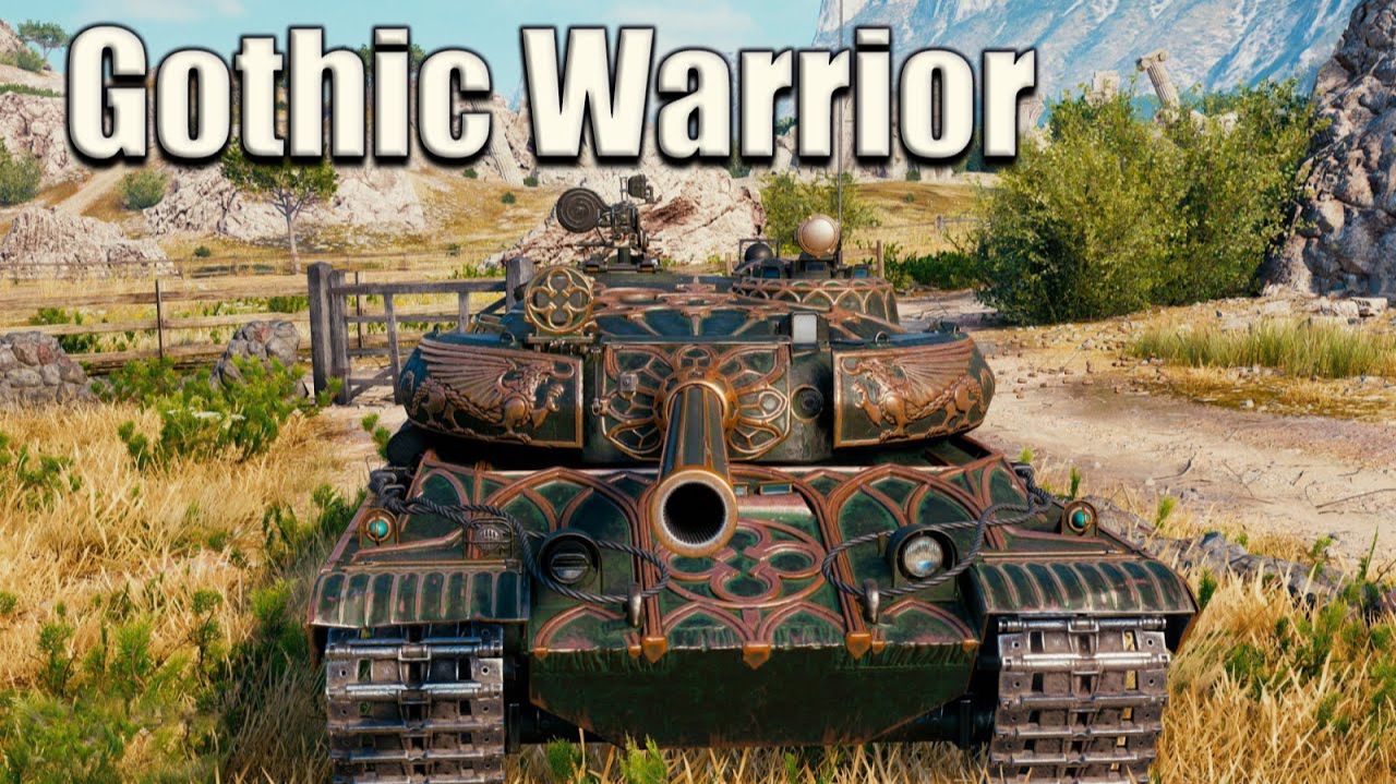 КЛУМБА ТЕСТИРУЕТ НОВЫЙ Танк За НАТИСК и ГК! GOTHIC WARRIOR СМОТРИМ #мир_танков  ⁨@C1ymba⁩