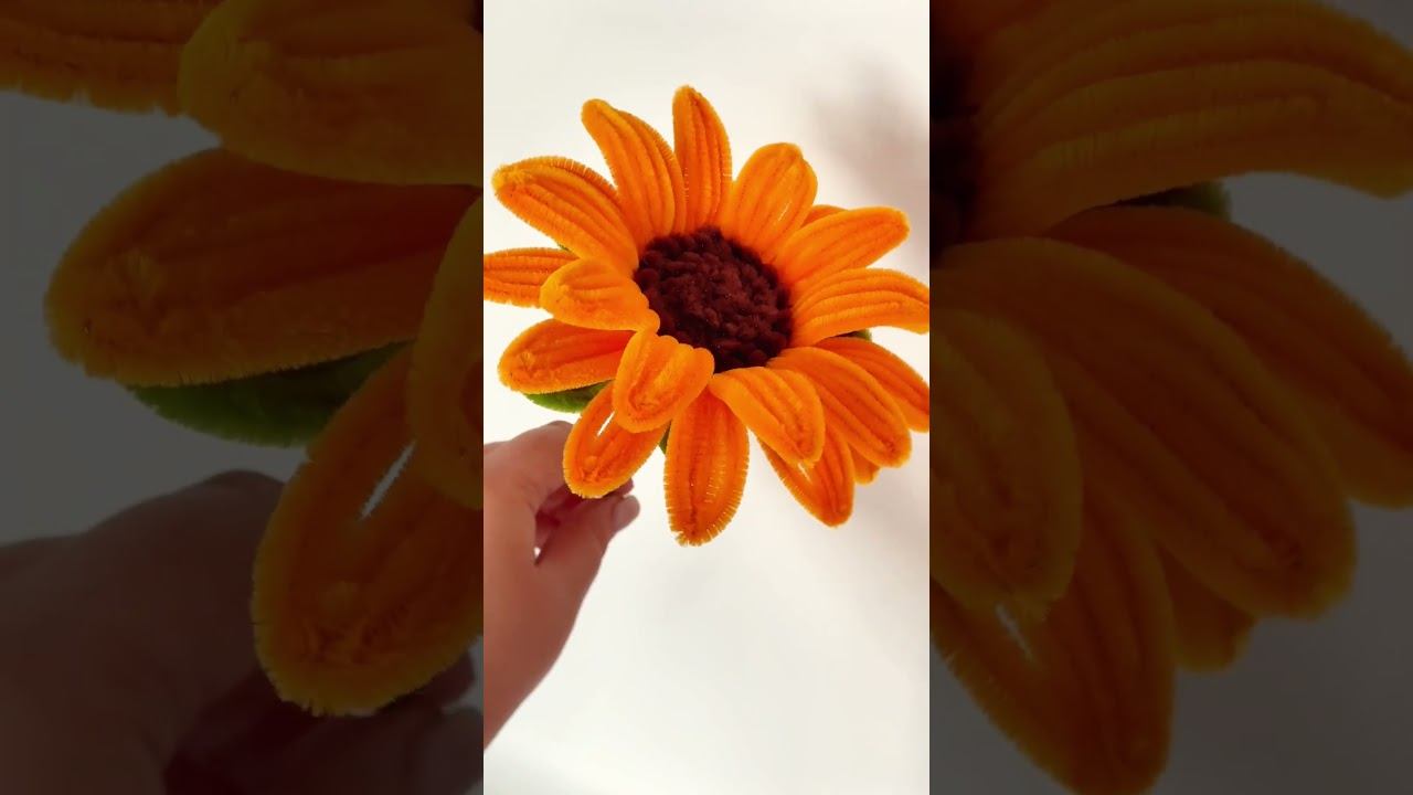 Make This Stunning Pipe Cleaner Flower Bouquet  #diy #handmade #craft