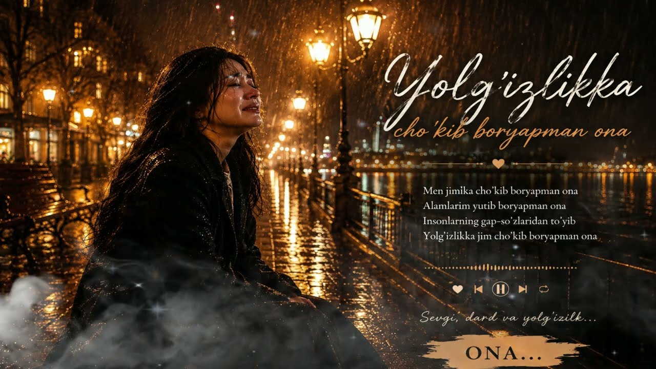 Yolg‘izlikka Cho‘kib Boryapman Ona 💔 | Yurakni Ezadigan Eng Ta’sirli Qo‘shiq