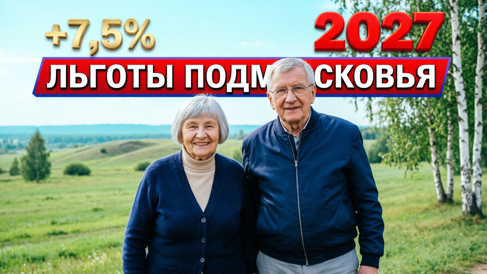 Льготы пенсионерам в Московской области в 2027 году: кому прибавят, сколько и когда