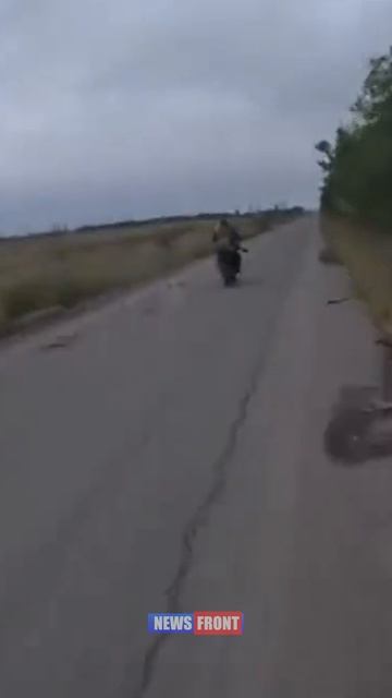 Гонка со смертью: дрон ВСУ атаковал российских бойцов на мотоциклах, но не взорвался