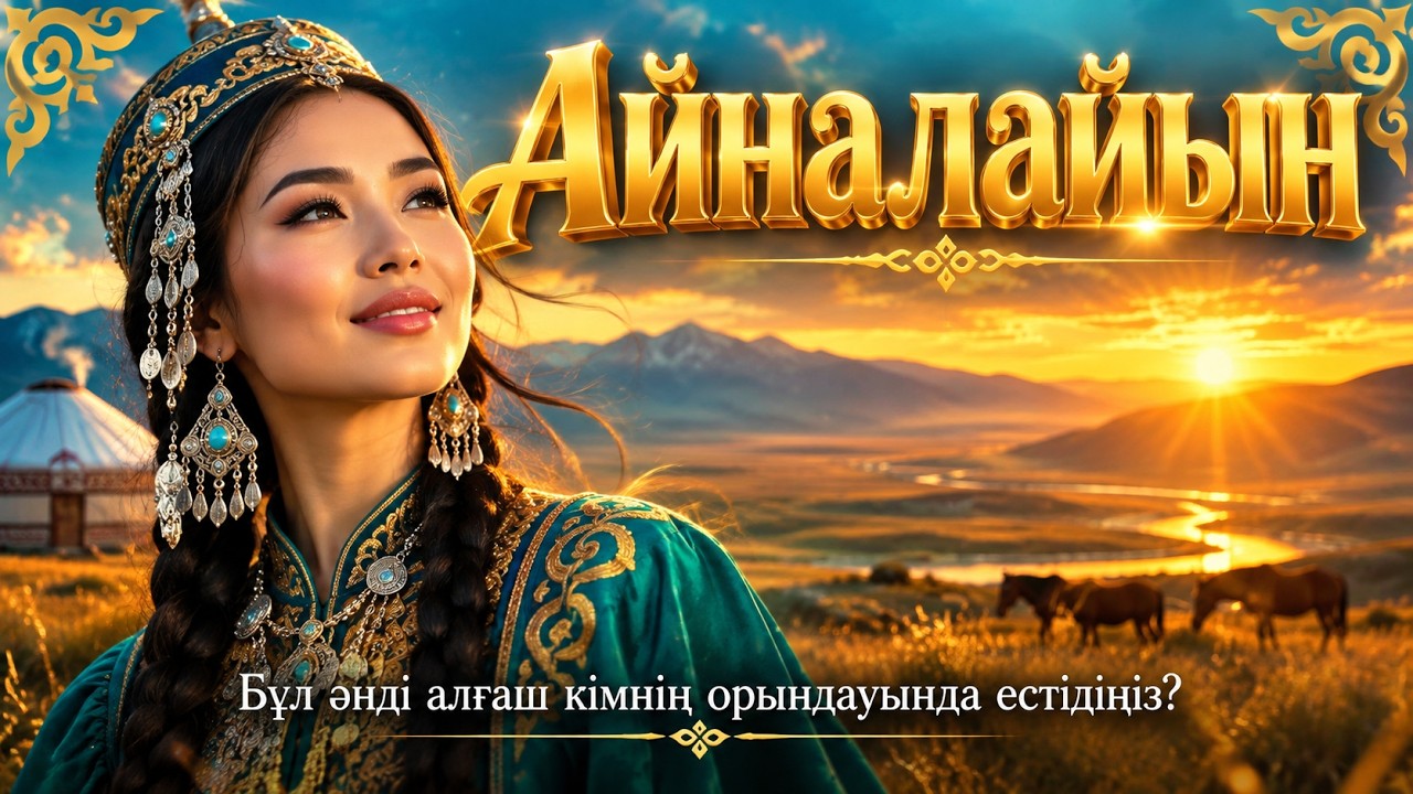 Айналайын – Трогательный новый дуэт Official Audio | Казахская музыка #КазахскаяМузыка #KazakhMusic