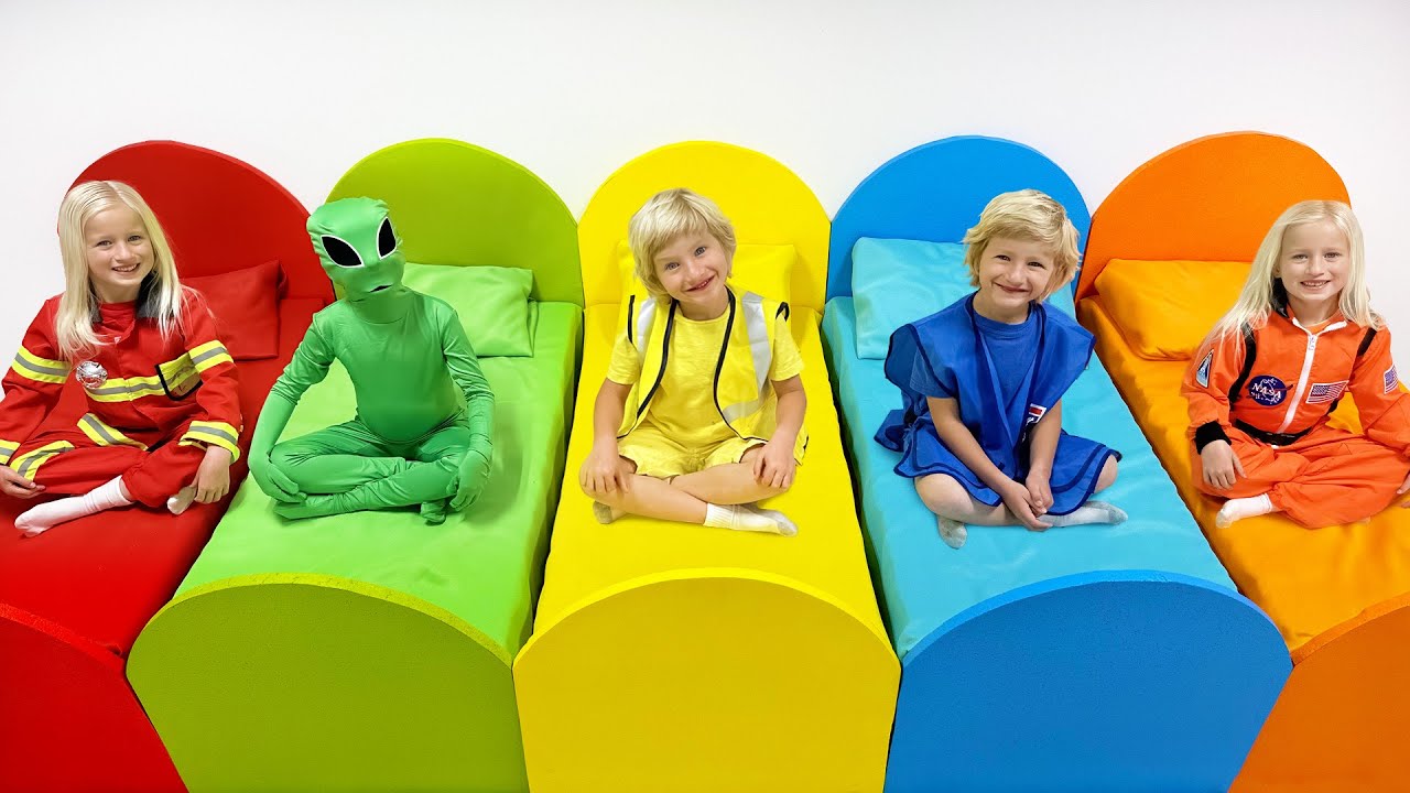 Kindergarten Adventure With Katya And Dima