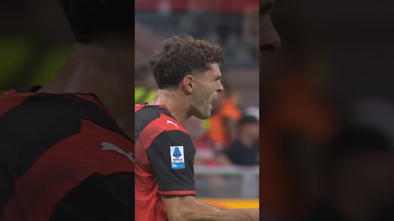 PULISIC  | Controllo Al Volo E Gol | #MilanLecce