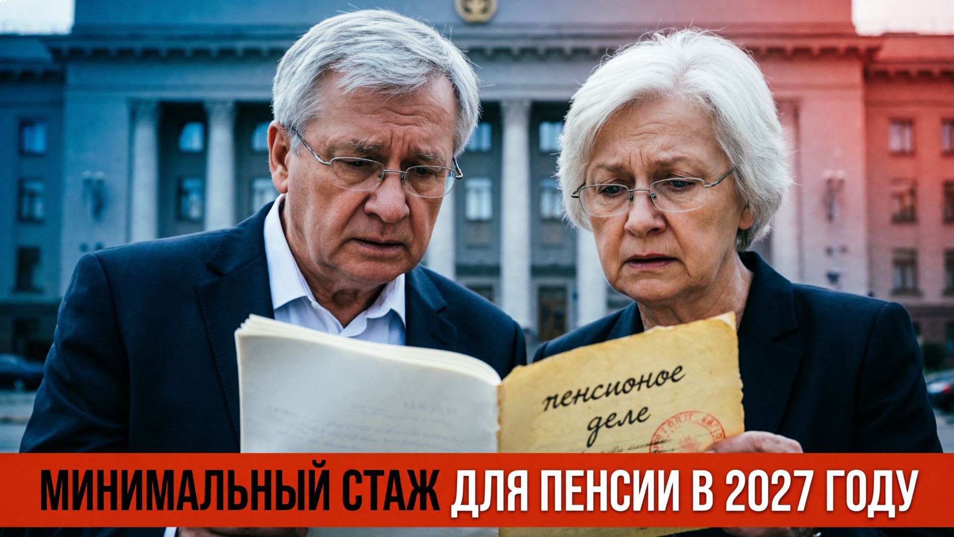 Минимальный стаж для пенсии в 2027 году