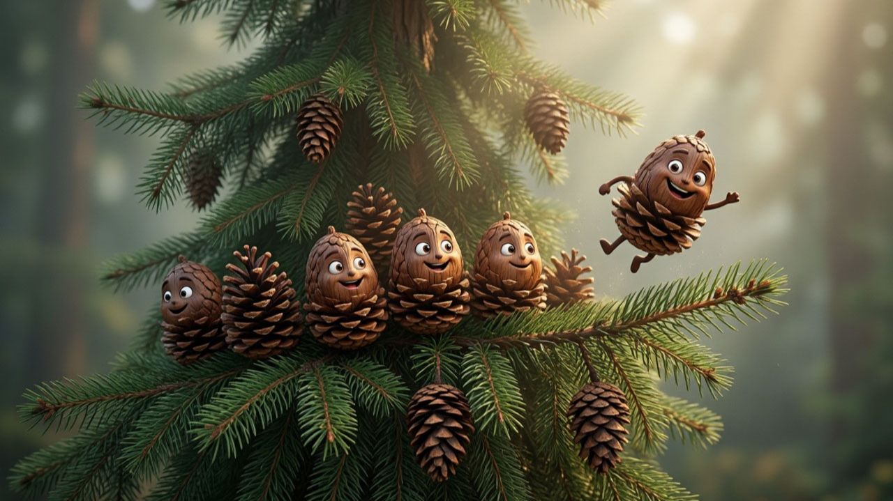 Секрет шишки 🌲