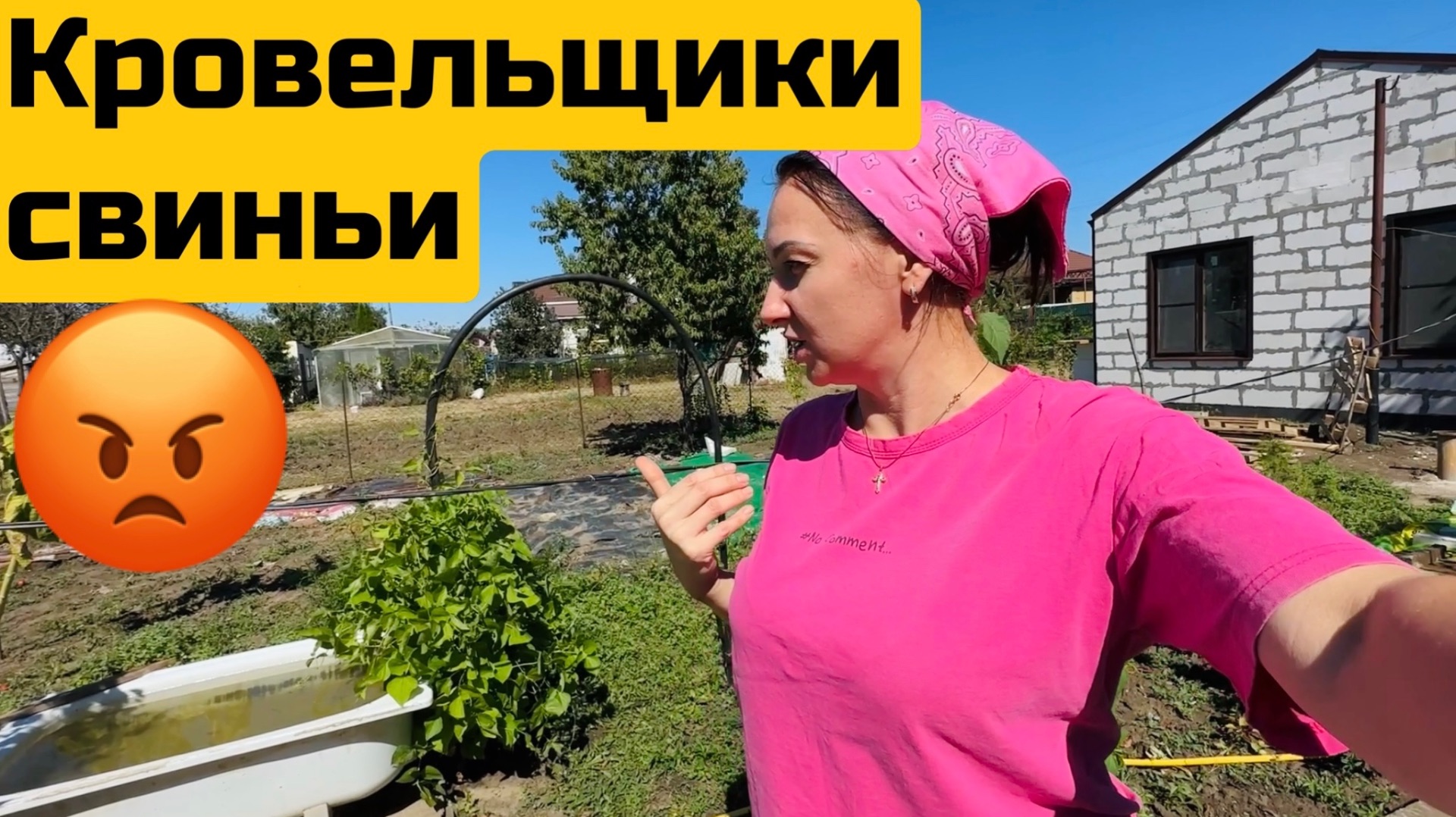 Утеплители потолок /  Чищу окна / Уборка мусора на участке / Строим дом