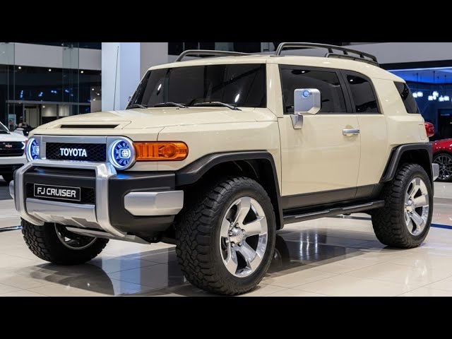 Toyota снова удивила! Новый FJ Cruiser 2026 в действии!