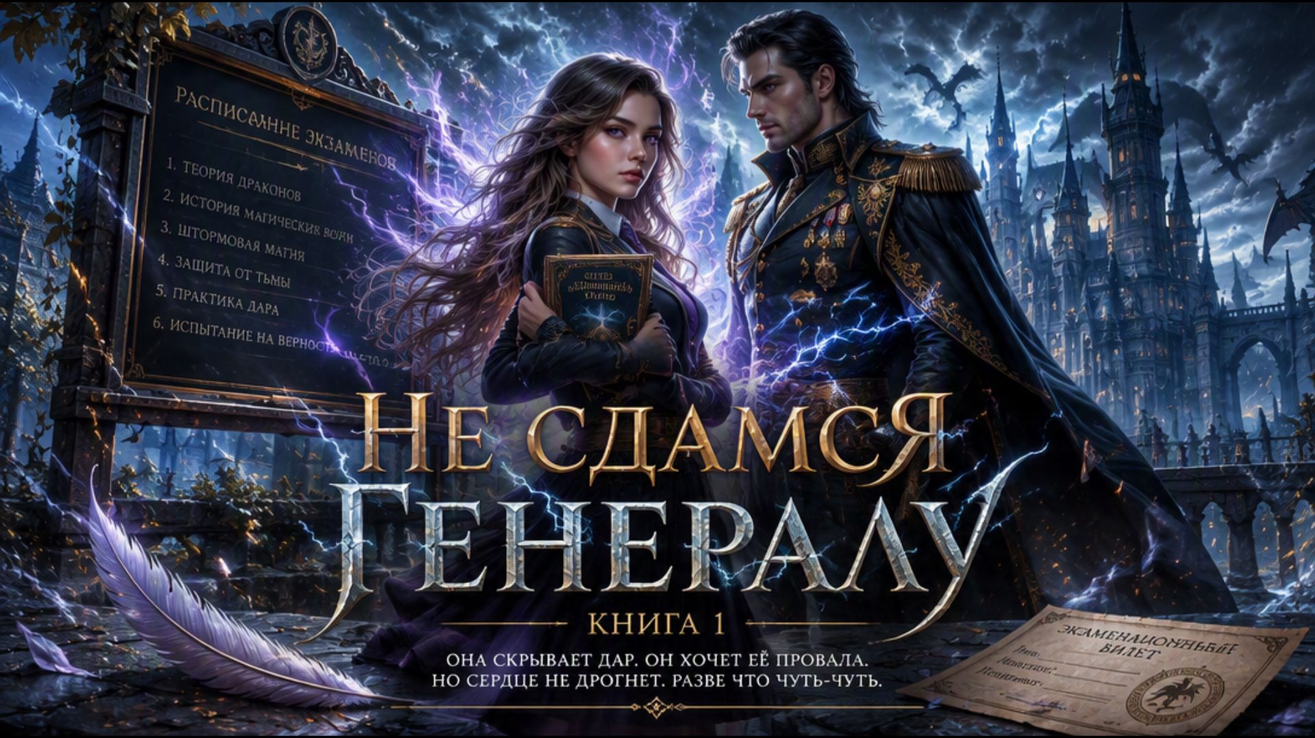 📖ПОЛНАЯ АУДИОКНИГА📖НЕ СДАМСЯ ГЕНЕРАЛУ КНИГА 1🩵🌙ЛЮБОВНЫЕ ФЕНТЕЗИ🌙