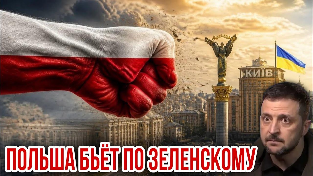 Польша бьёт по Зеленскому. Николай Лилин