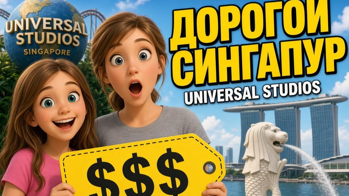 Сингапур!!! Большое Разочарование!!! Огромные цены!! Universal Park