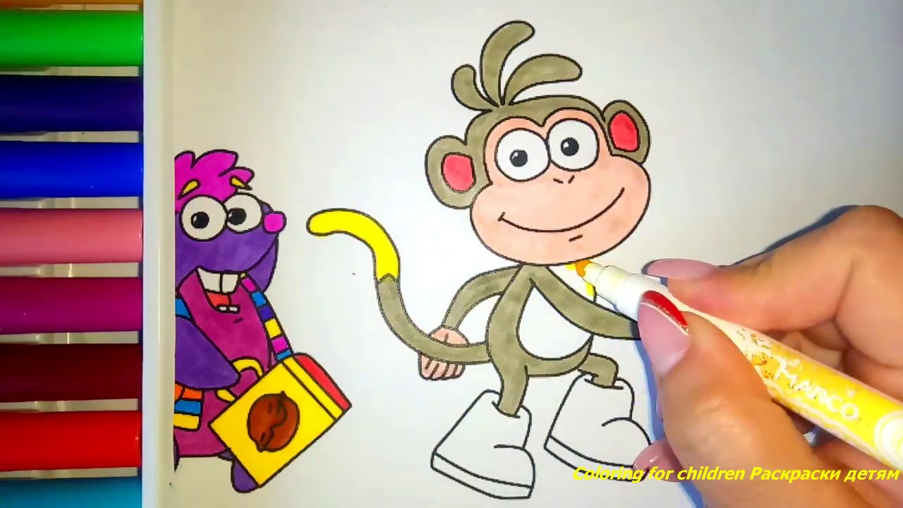Dora The Explorer/First Day Of School/ Перший день школи