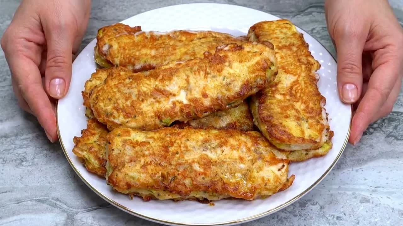 Жареные кабачки вкуснее мяса 😱 Секрет бабушки за 60 минут