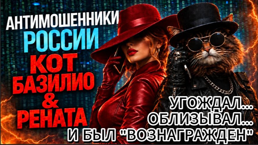 КОТ БАЗИЛИО & РЕНАТА / ПОКА МОШЕННИК СЫПАЛ ЛАСКОВЫМИ СЛОВАМИ, МЫ ГОТОВИЛИ ФИНАЛ