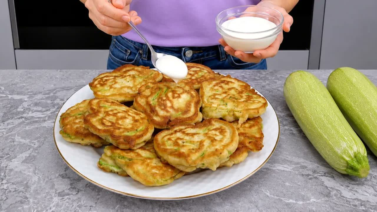 Кабачки с яйцами вкуснее мяса 😱🔥 Секрет бабушки за 60 минут!