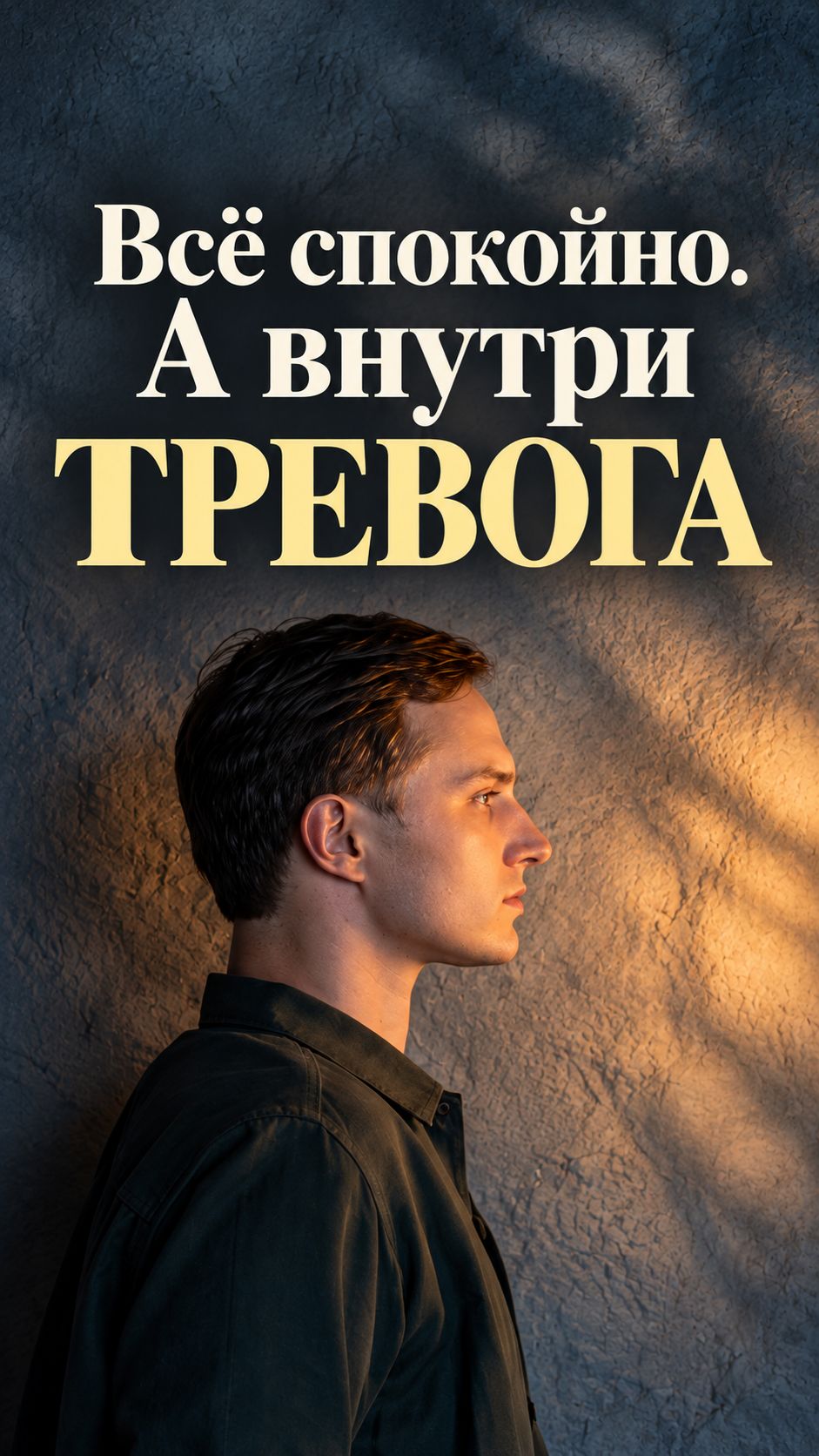 Как ощущается, фоновая тревога!