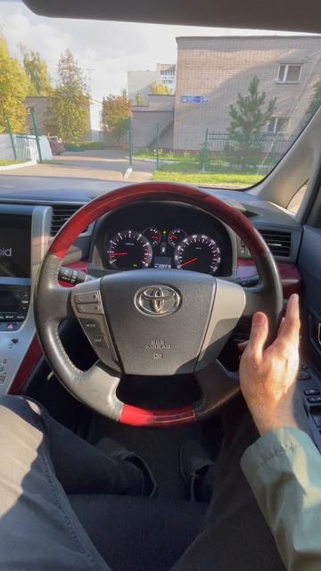 2009 Toyota Vellfire 2.4L 170 запуск