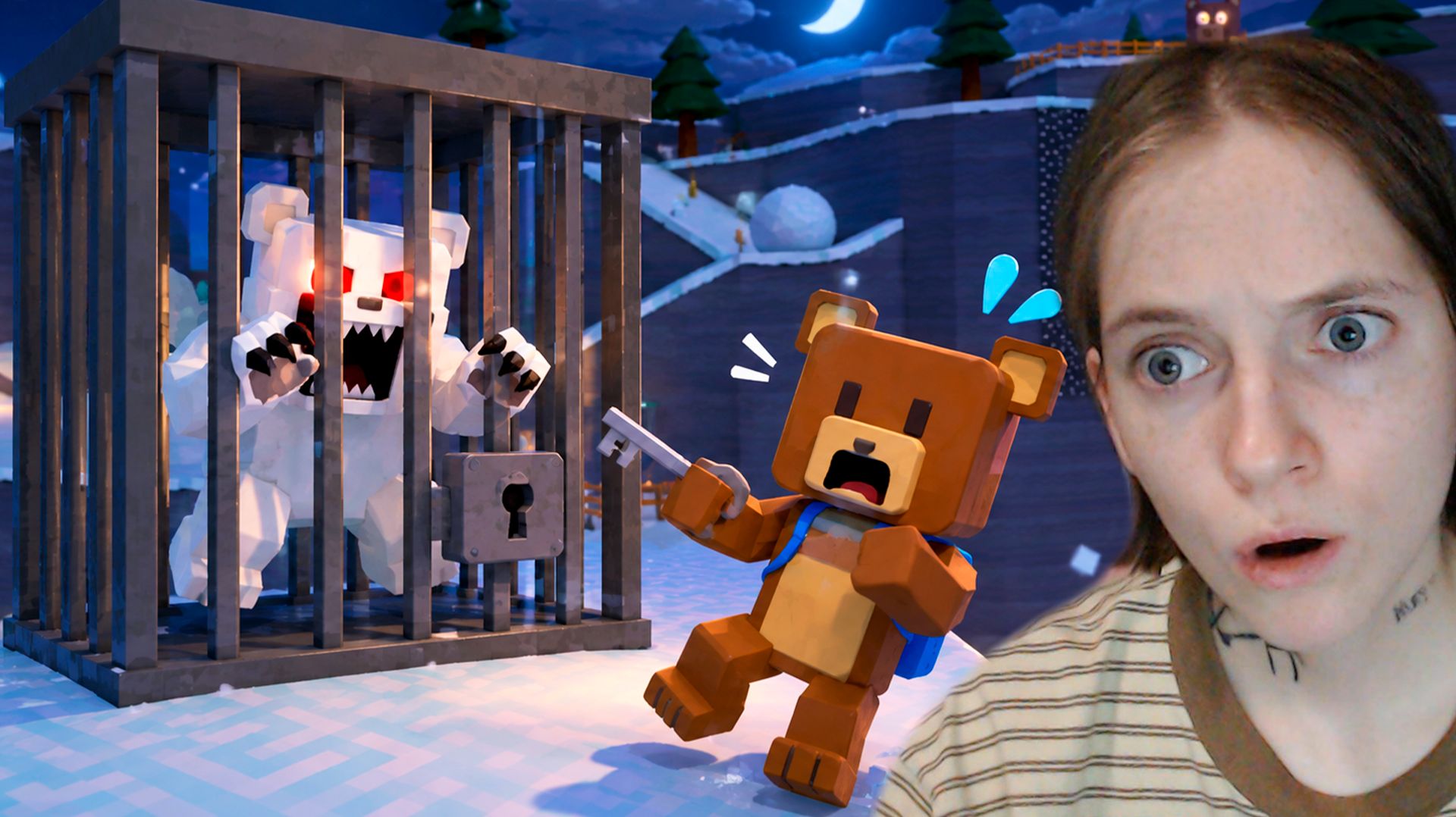 Не спасай медведей ночью! Super Bear Adventure
