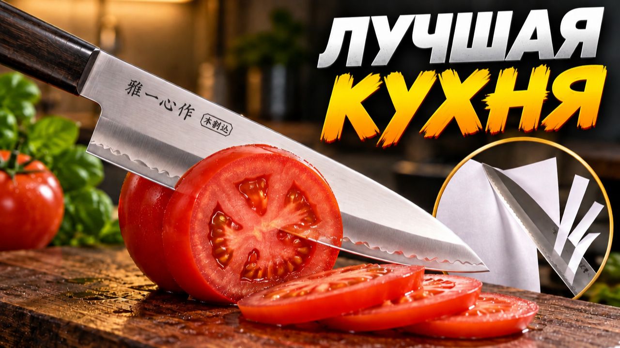 КУХОННЫЙ НОЖ КОТОРЫЙ РЕШАЕТ ВСЕ ЗАДАЧИ / Шеф-Нож Kanetsugu Special 2004 Обзор