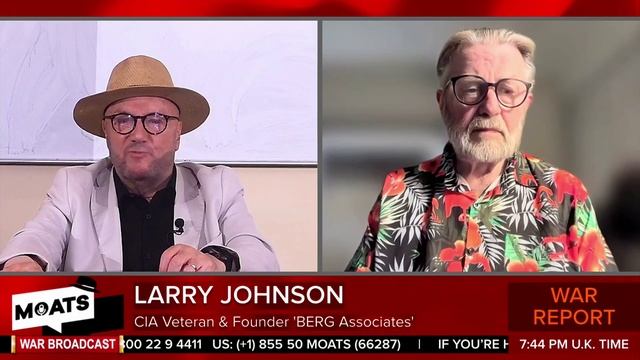 All The Red Lights Are Flashing, Says Ex-CIA Agent Larry Johnson