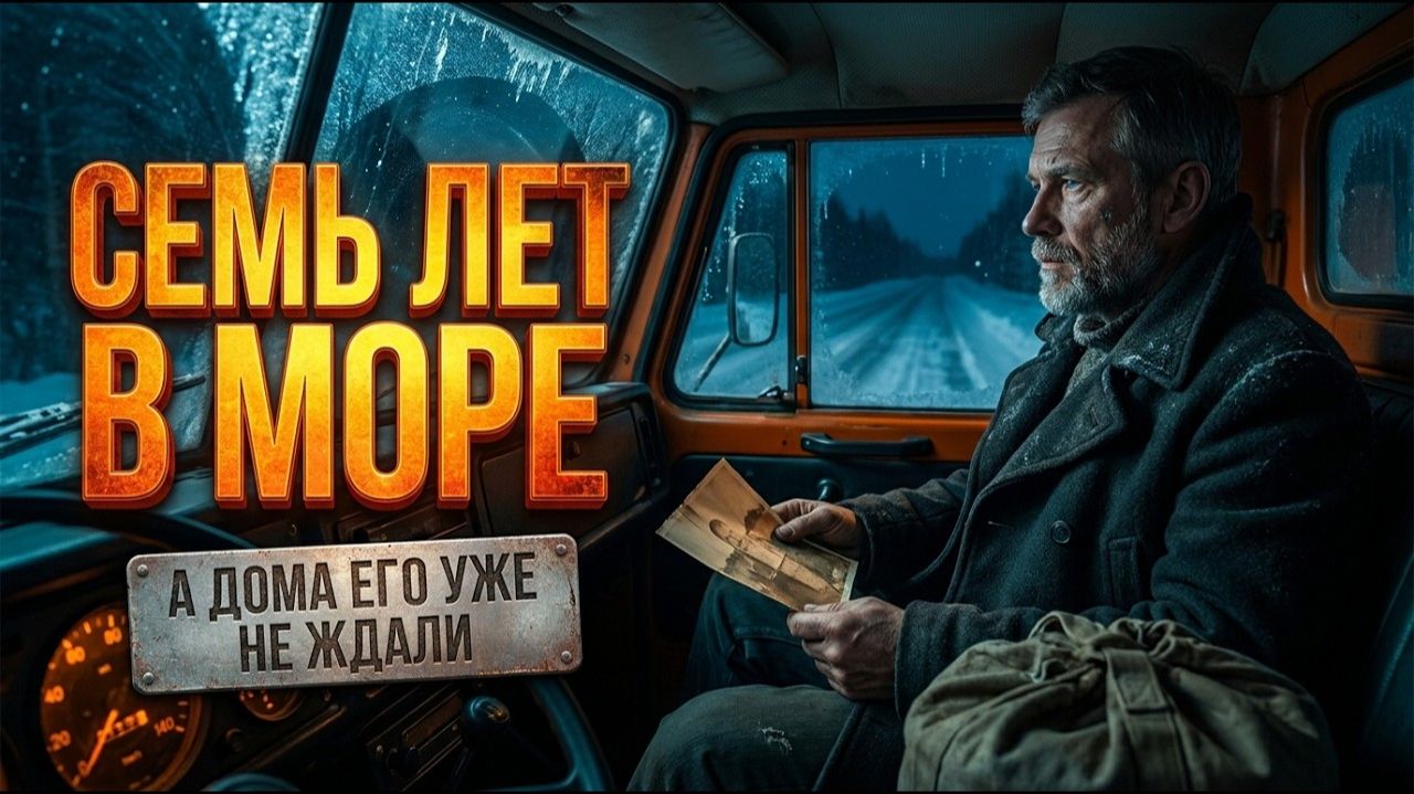 Истории дальнобойщиков | Списанный моряк семь лет добирался домой — а дома уже не было…