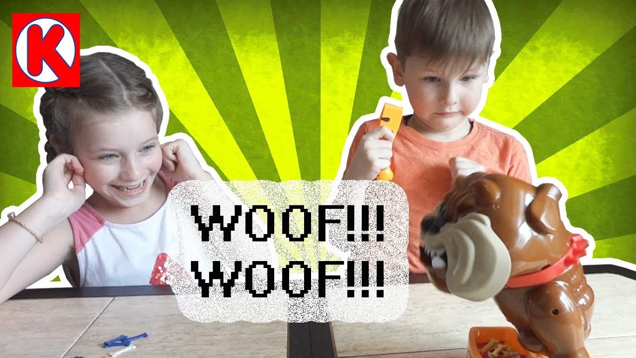 Челлендж Собака Кусака //Challenge Don't Take Buster's Bones //Игры для детей Распаковка// Agent K