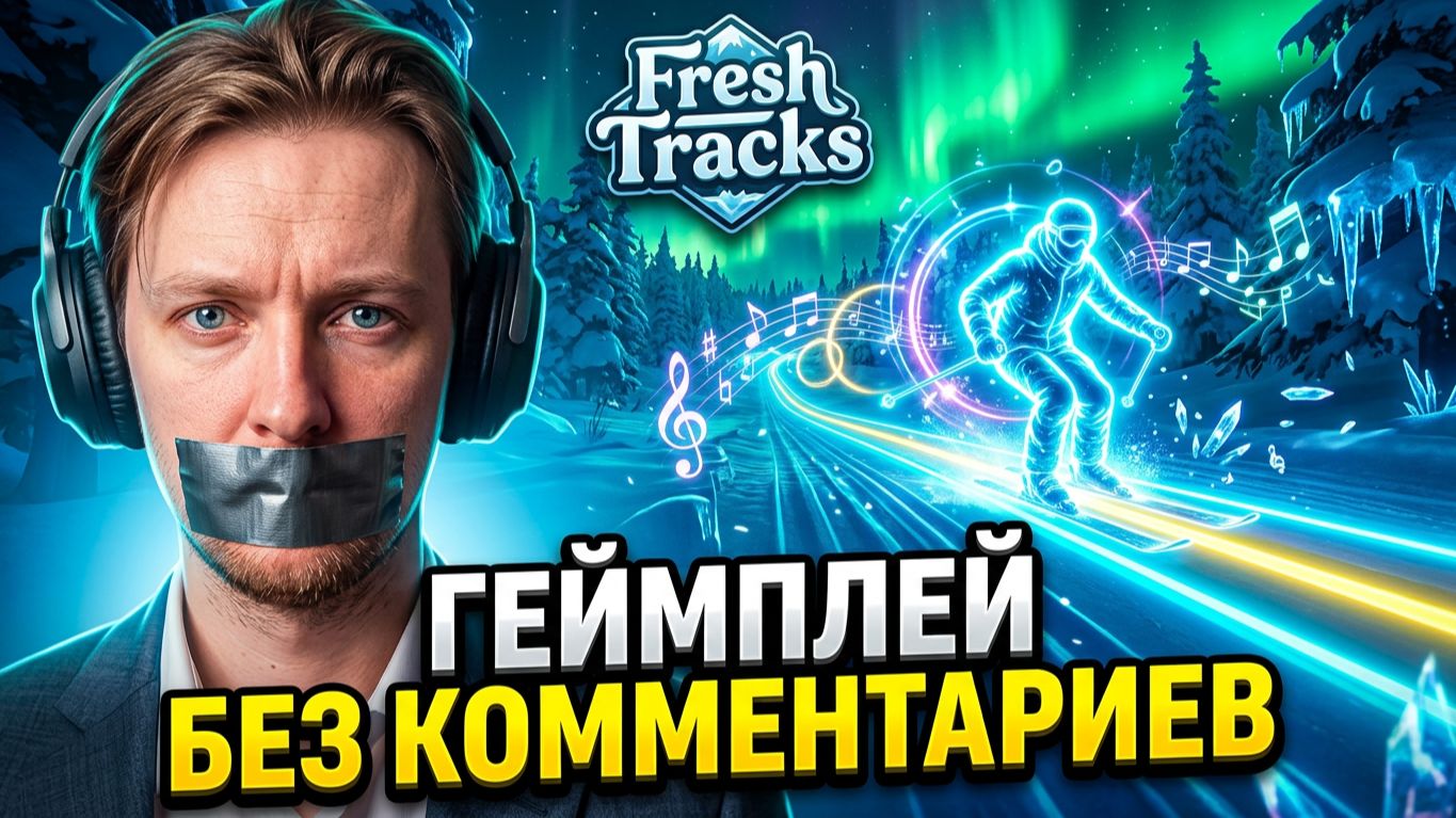 Fresh Tracks Геймплей, Музыкальная игра на Лыжах, Уникальная игра в духе Ori And The Blind Forest