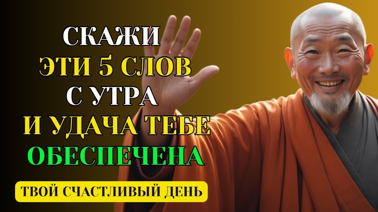 Как Эти 5 Слов Могут Привлечь Удачу  Повтори Их и Везение Станет Твоим Спутником