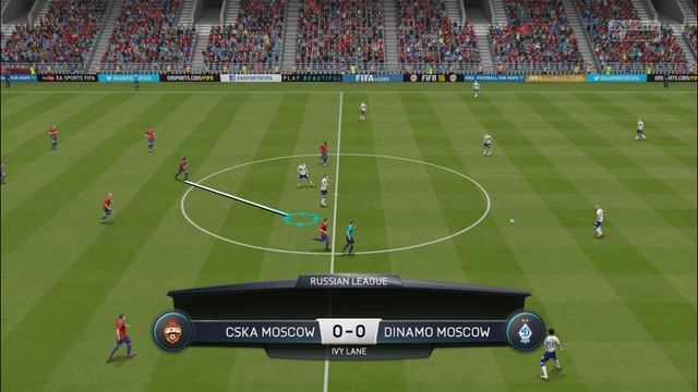 Fifa 2016  ЦСКА  Динамо Москва  Гол Акинфеева!