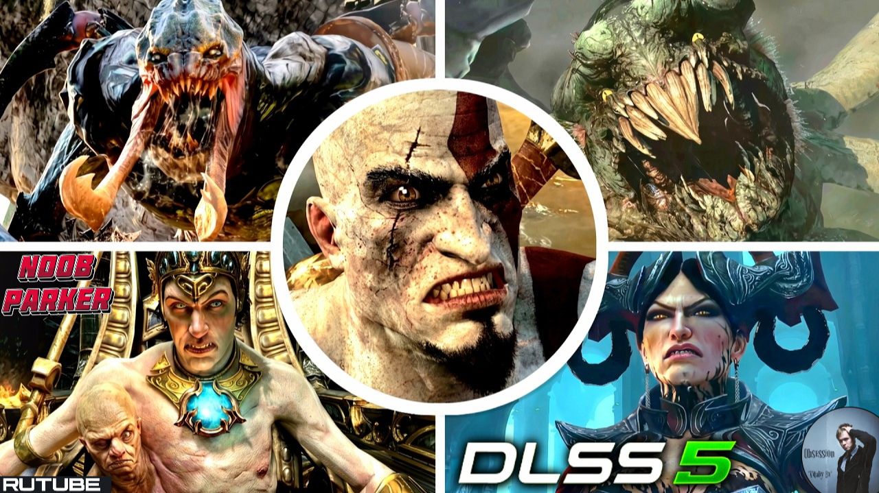 God Of War Ascension DLSS 5 - Все Боссы