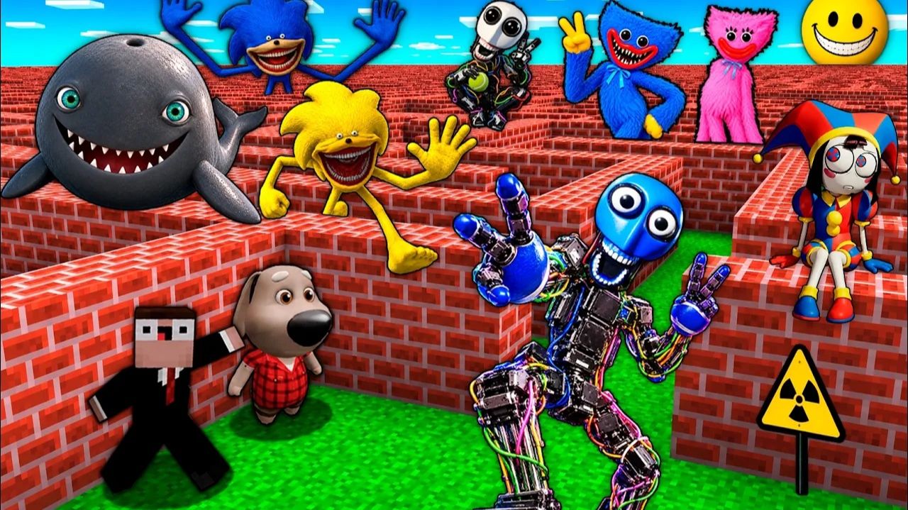 Не входи в этот MINECRAFT-лабиринт с морской жизнью от Ciryak! 🤖