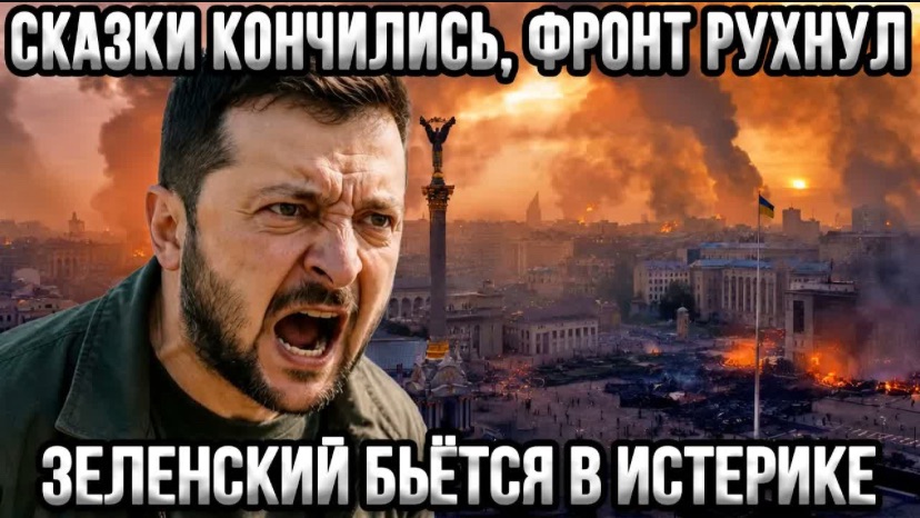 Последний бой. Зеленский в панике. Фронт рухнул. Когда наступит мир. Манифест восстания 3 октября