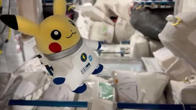 Пикачу провел 67 дней на МКС в сотрудничестве The Pokemon и Европейского космического агентства